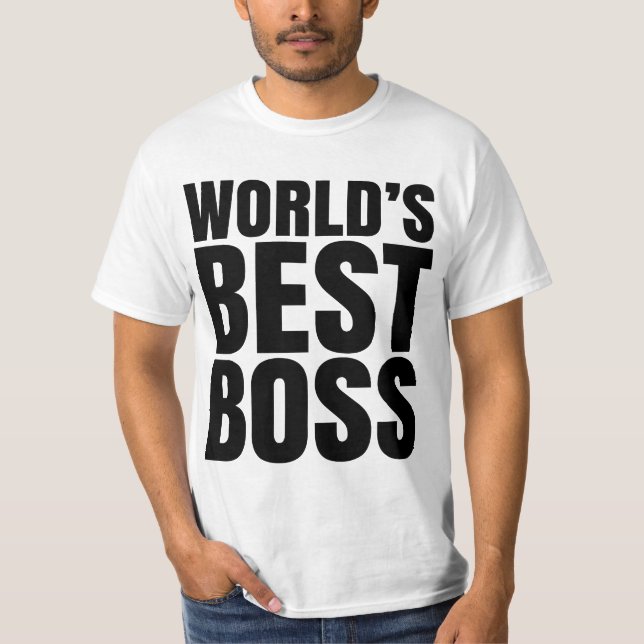 Le MEILLEUR T-shirt du PATRON du MONDE (Devant)