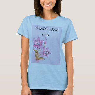 Le meilleur T-shirt rose de lis de l'OMI du monde