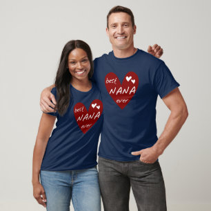 Le meilleurs T-shirts et cadeaux de Nana de coeur