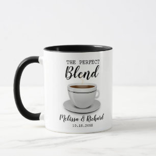 Le Mélange Parfait Mariage Café Favoriser Mug Café