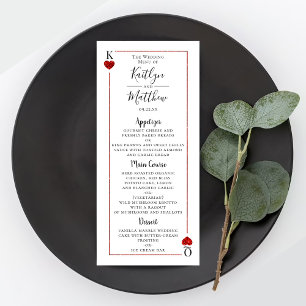 Le menu Collection de Mariages de cartes de jeu Mo