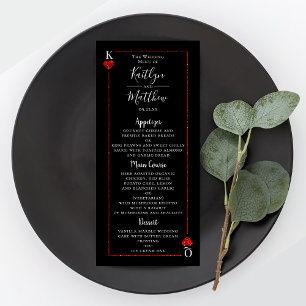 Le menu Collection de Mariages de cartes de jeu Mo