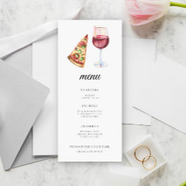 Le menu de la douche de mariée idéale