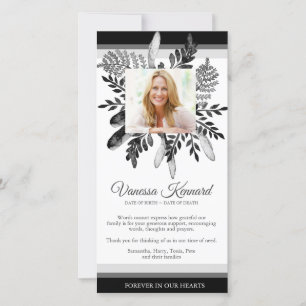 Le Merci funèbre carde   floral