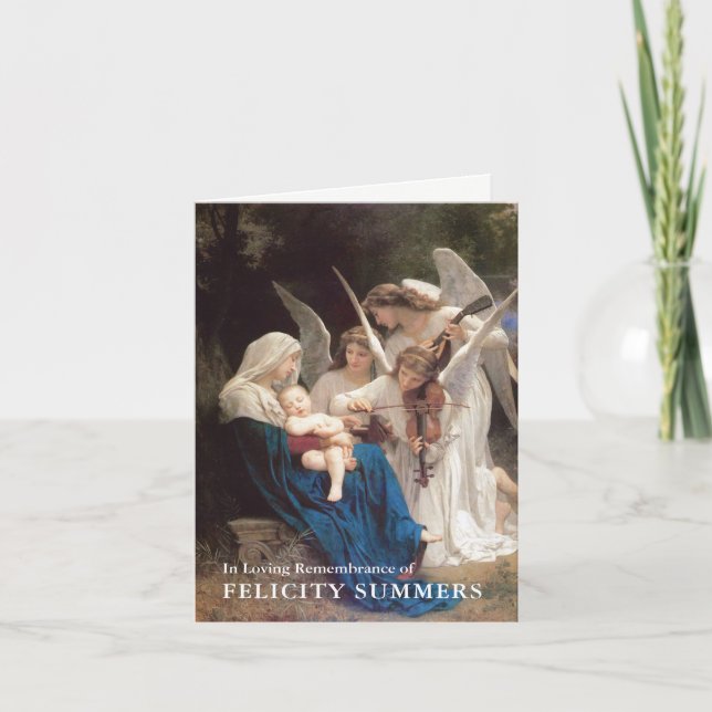 Le Merci funèbre carde la chanson de | des anges 4 (Devant)