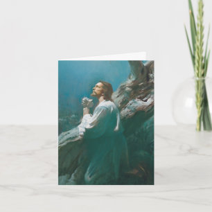 Le Merci funèbre carde le Jésus-Christ de   priant