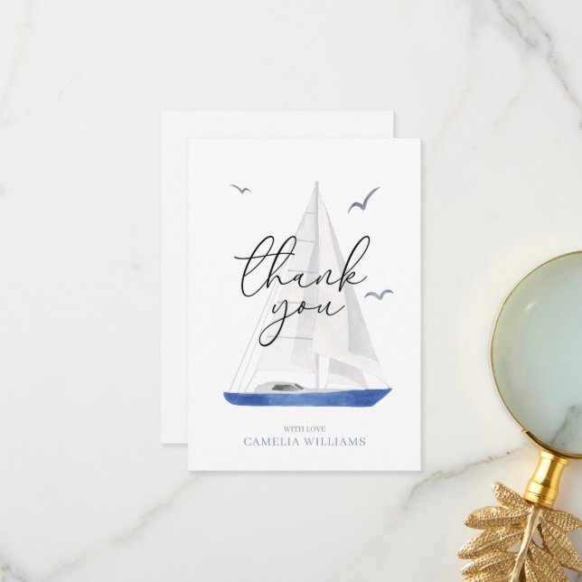 Le Merci minimal du bateau nautique Ahoy Boy (Devant/Arrière en situation)