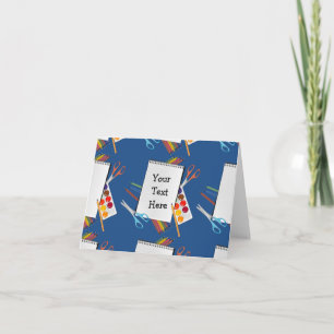 Le métier Artsy personnalisé fournit la carte de
