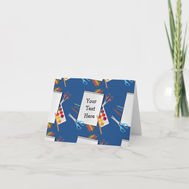 Le métier Artsy personnalisé fournit la carte de (Devant)