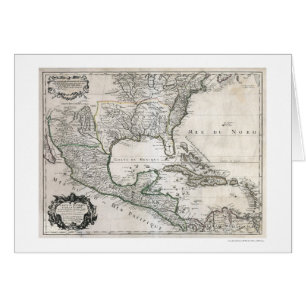 Le Mexique Cuba la Floride et la carte 1703 de
