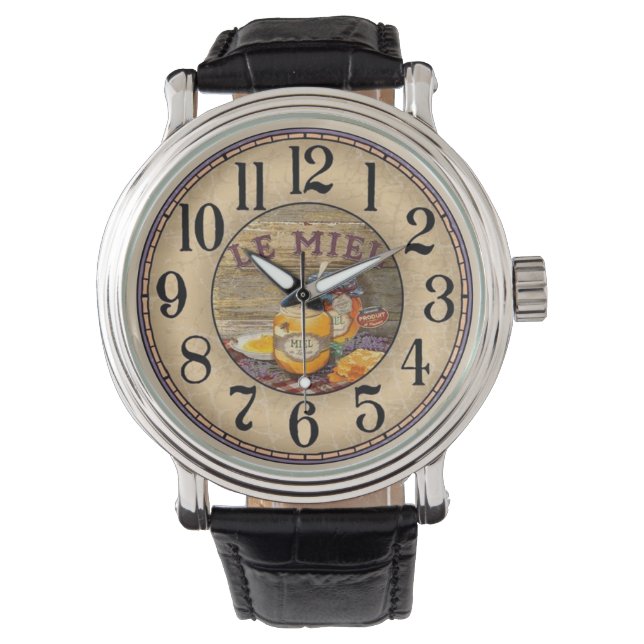 Le Miel (Honey) Armbanduhr (Vorderseite)