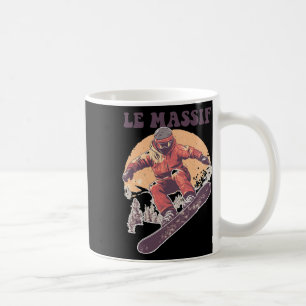 Le Mif Canada Retro Snowboard Kaffeetasse