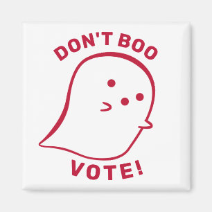 Le mignon fantôme ne bouge pas, votez ! Magnet