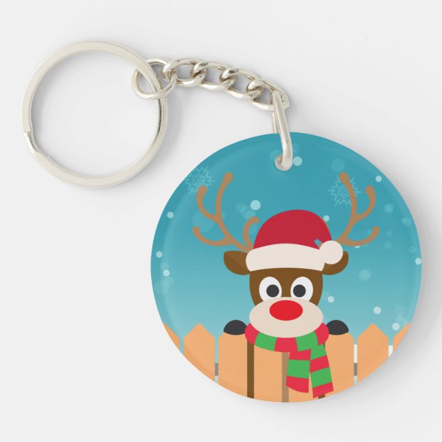 Le mignon Rudolph Le renne du nez rouge | PORTE -  (Devant)
