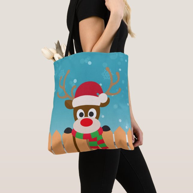Le mignon Rudolph Le renne du nez rouge | SAC FOUR (De près)