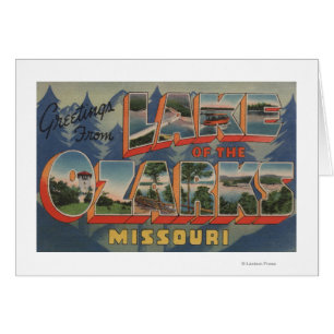 Le Missouri - lac de l'Ozarks