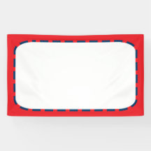 Le modèle fait sur commande de la BANNIÈRE