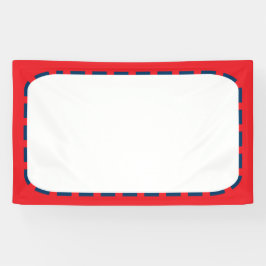 Le modèle fait sur commande de la BANNIÈRE