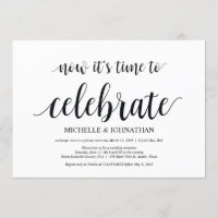 le moment de célébrer, invitations de fuite de mar