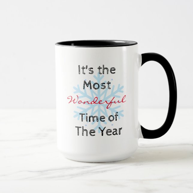 Le moment le plus merveilleux de l'année Café Mug (Droite)
