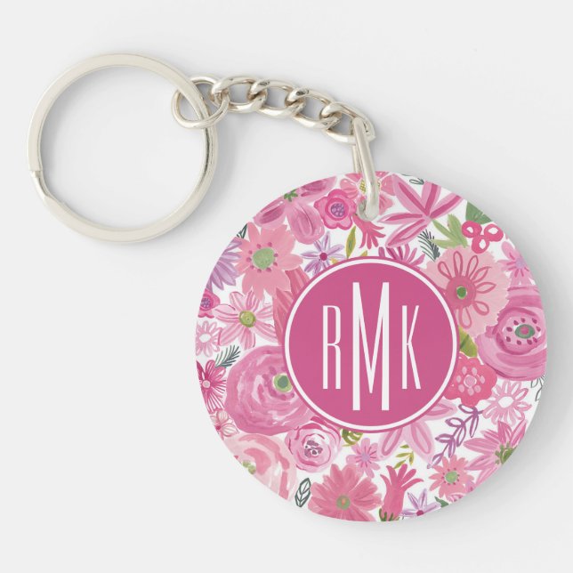 Le monogramme | je dentelle le motif floral (Devant)