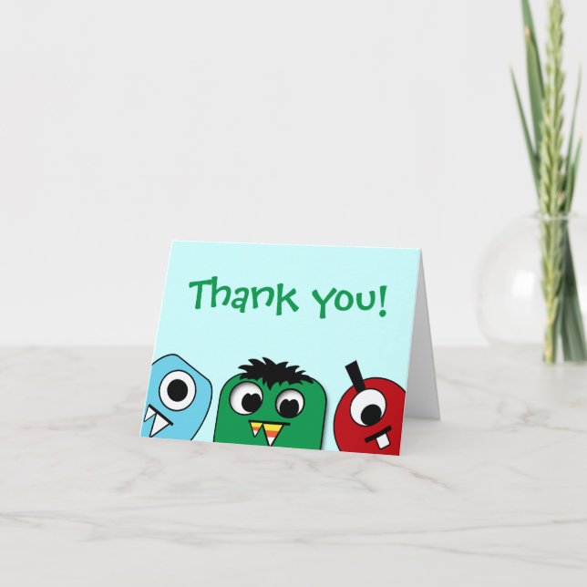 Le monstre badine le Merci (Devant)