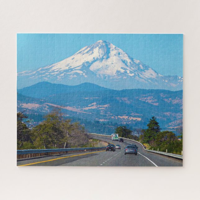 Le mont Hood Oregon. Jigsaw Puzzle (Horizontal)
