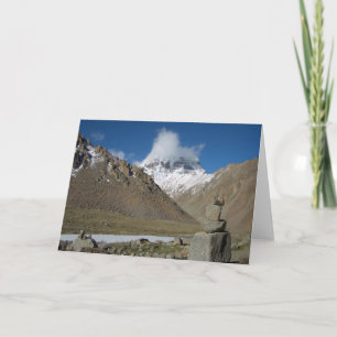 Le mont Kailash • Carte de voeux