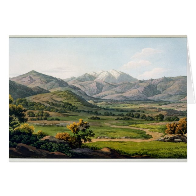 Le mont Olympe, comme vu entre Larissa et baba, p (Devant horizontal)