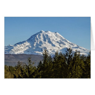 Le mont Rainier majestueux