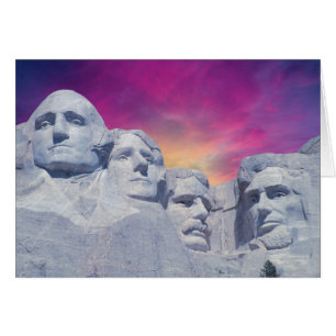 Le mont Rushmore, présidents du Dakota du Sud,