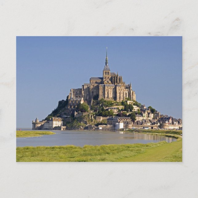 Le Mont Saint Michel in der Region Postkarte (Vorderseite)