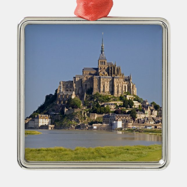 Le Mont Saint Michel in der Region Silbernes Ornament (Vorne)