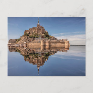 Le Mont-Saint-Michel Postkarte