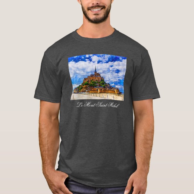 Le Mont Saint Michel T-Shirt (Vorderseite)