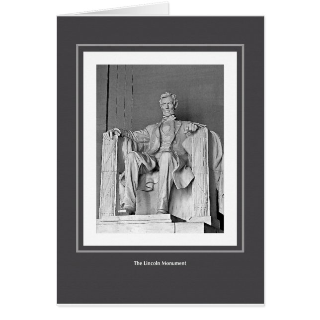 Le monument de Lincoln (Devant)