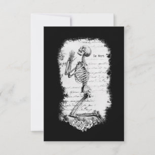 Le Mort Dankeskarte