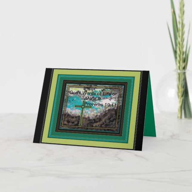 LE MOT dans des CARTES DE VOEUX de SCRIPTURED (Devant)