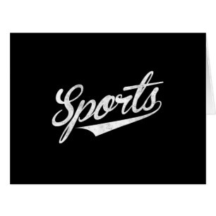 Le mot Sports Un design ironique amusant qui dit S
