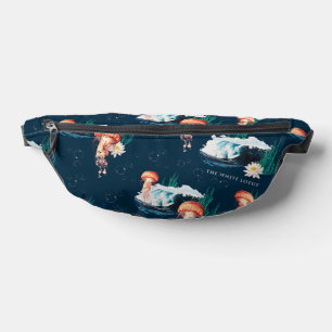 Le Motif de la méduse blanche Lotus Ocean