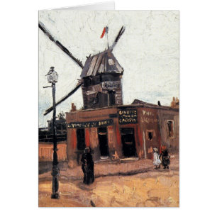 Le Moulin de la Galette par Vincent van Gogh