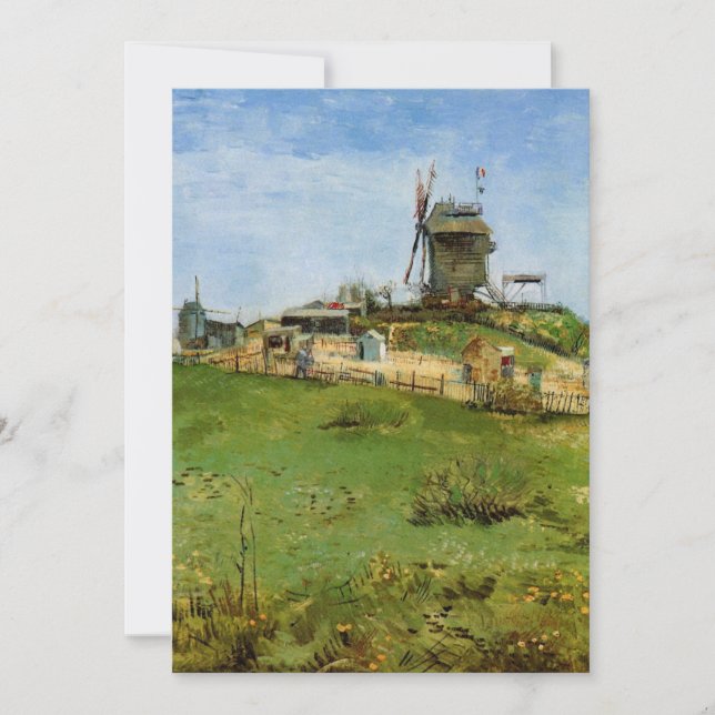 Le Moulin de la Galette von Vincent van Gogh (Vorderseite)