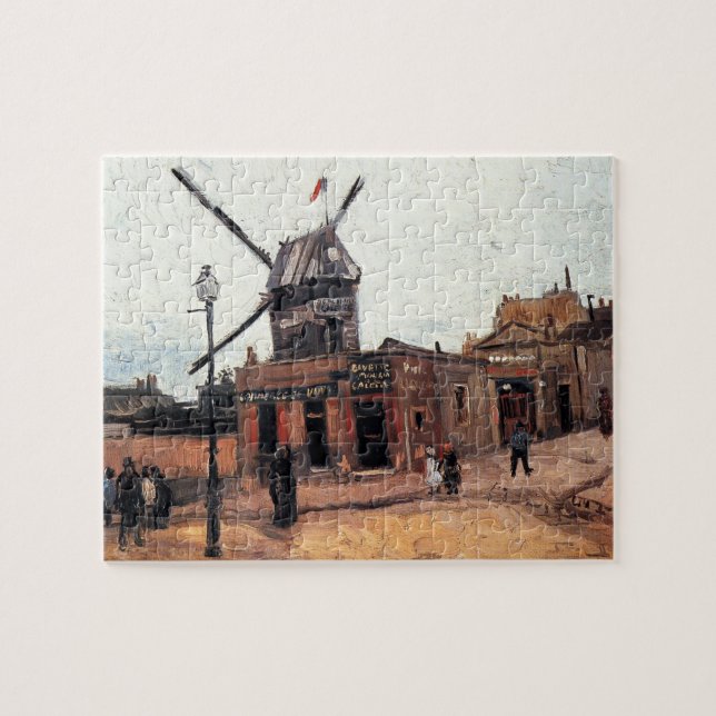 Le Moulin de la Galette von Vincent van Gogh (Horizontal)