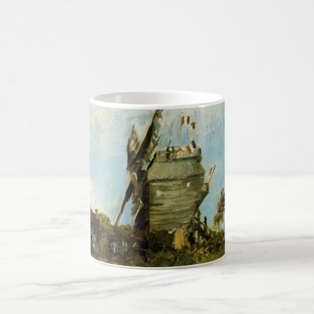 Le Moulin de la Galette von Vincent van Gogh Kaffeetasse (Mittel)