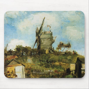 Le Moulin de la Galette von Vincent van Gogh Mousepad