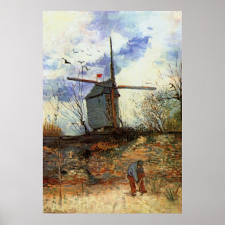 Le Moulin de la Galette von Vincent van Gogh Poster