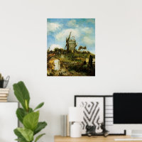 Le Moulin de la Galette von Vincent van Gogh