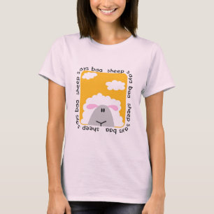 Le mouton indique des T-shirts et des cadeaux de