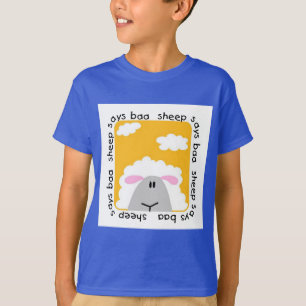 Le mouton indique des T-shirts et des cadeaux de