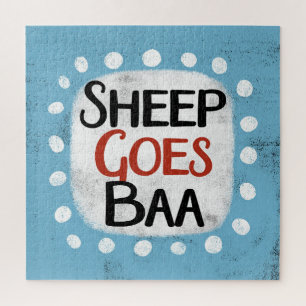 Le mouton va Baa Jigsaw Puzzle